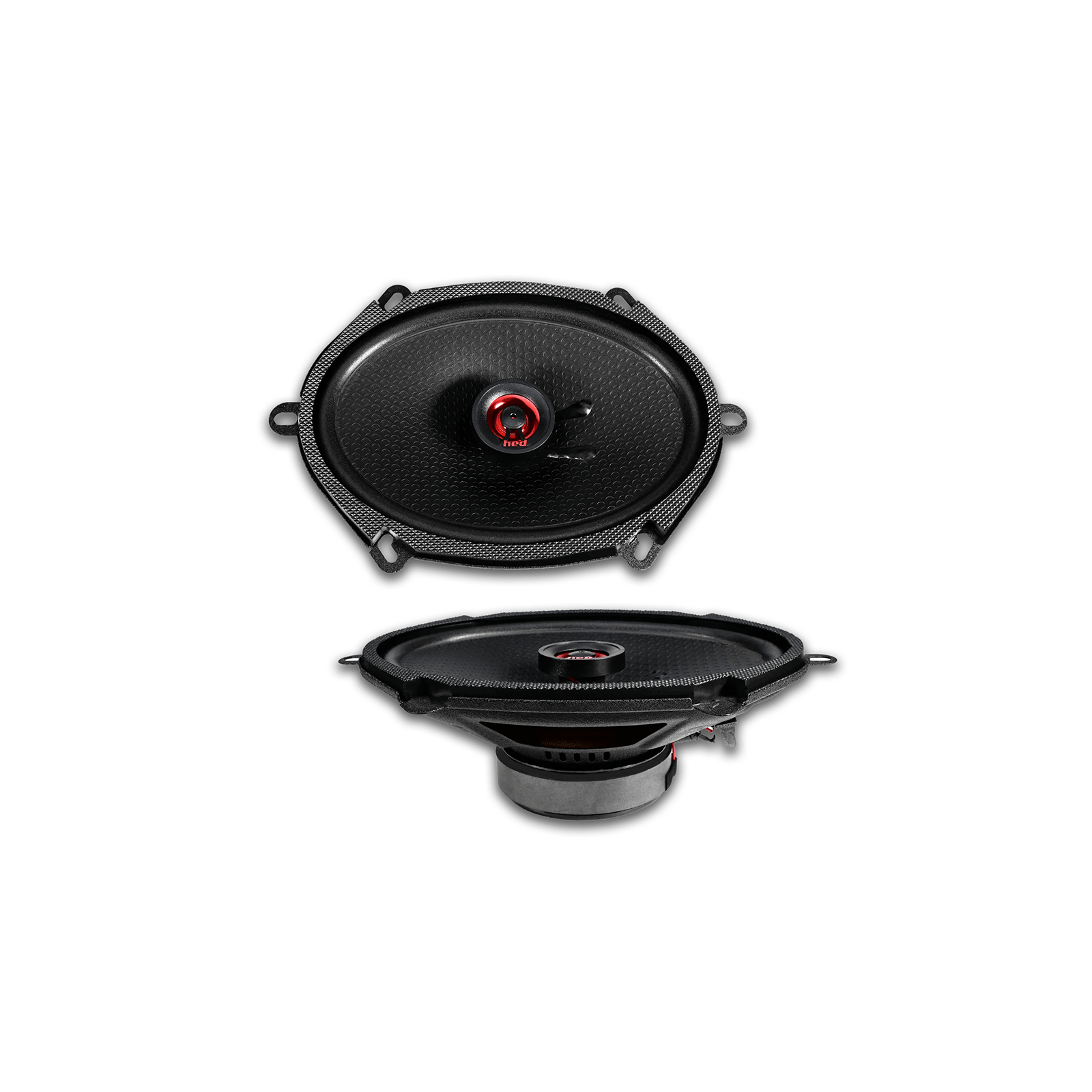 H682 - HED 6"x8” 2-Way Coaxial Full Range Speaker Set